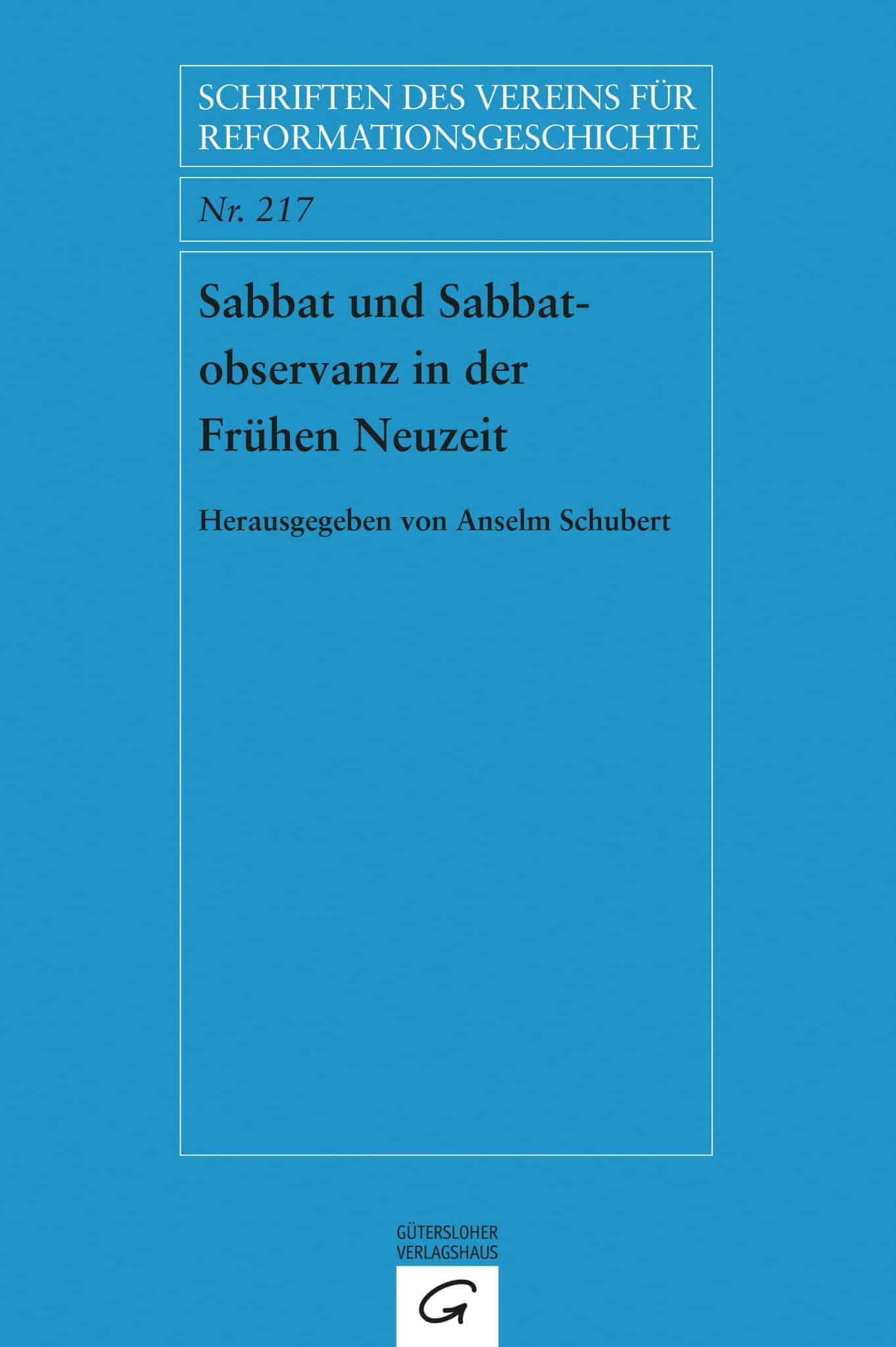 Cover Sabbat und Sabbatobservanz